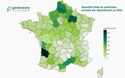 Les pesticides les plus achetés près de chez vous ? Géophyto vous dit tout