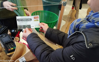 Un chèque solidaire pour manger local