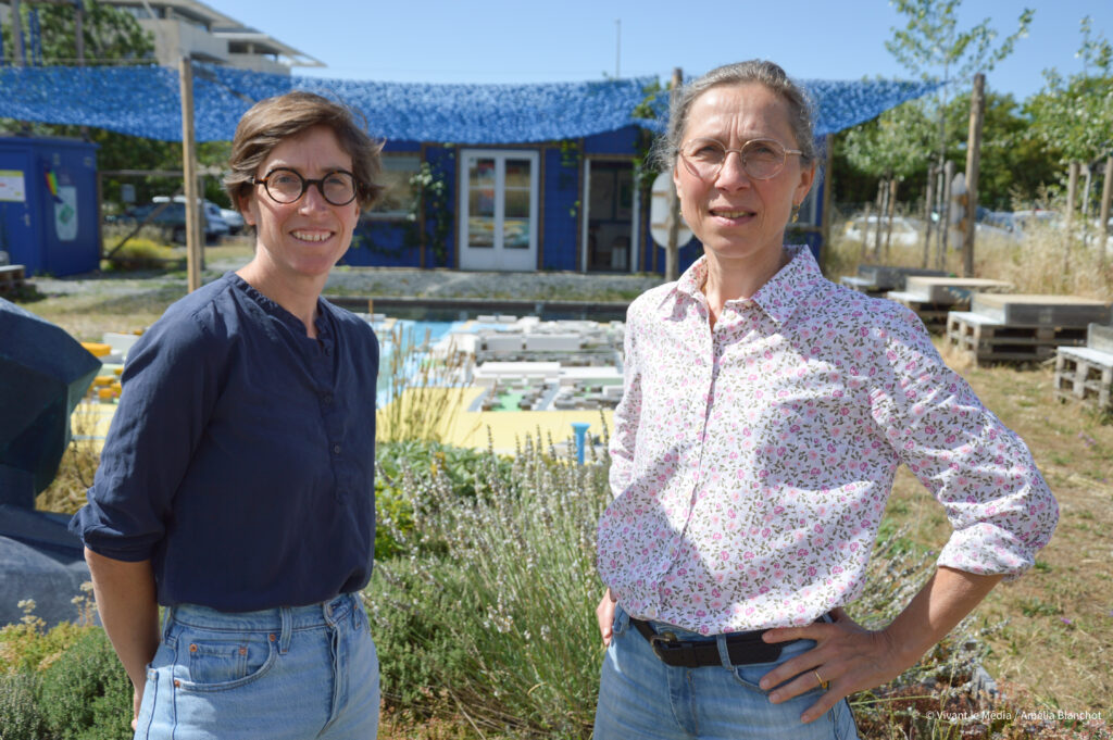 Cécile Jolas et Marie-Véronique Gauduchon co-fondatrices de Matahagri