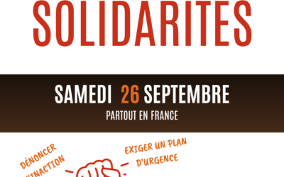 Marche du 26 septembre, mobilisation nationale