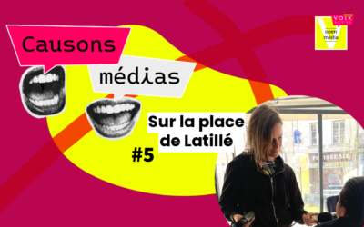 Causons médias #5. Sur la place du village à Latillé